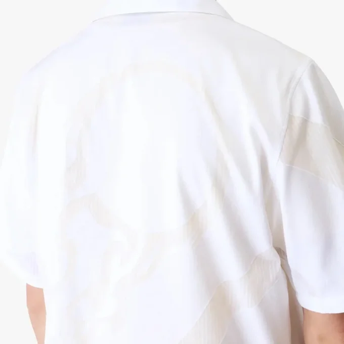 A Arte do Serve Fil Coupe Camisa de Calção de Manga Curta