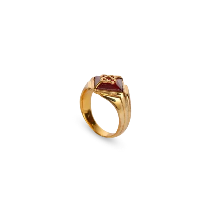 Anel com selo Casa Anel com selo Casa