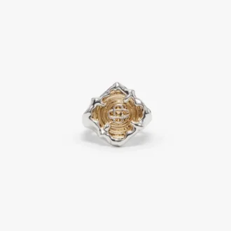 Anel com sinete Splash