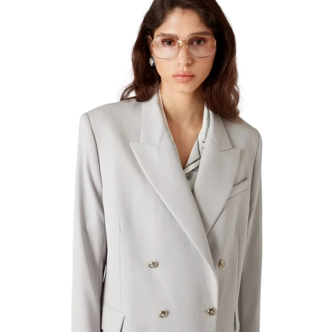 Blazer Oversized de Lã Blazer Oversized de Lã