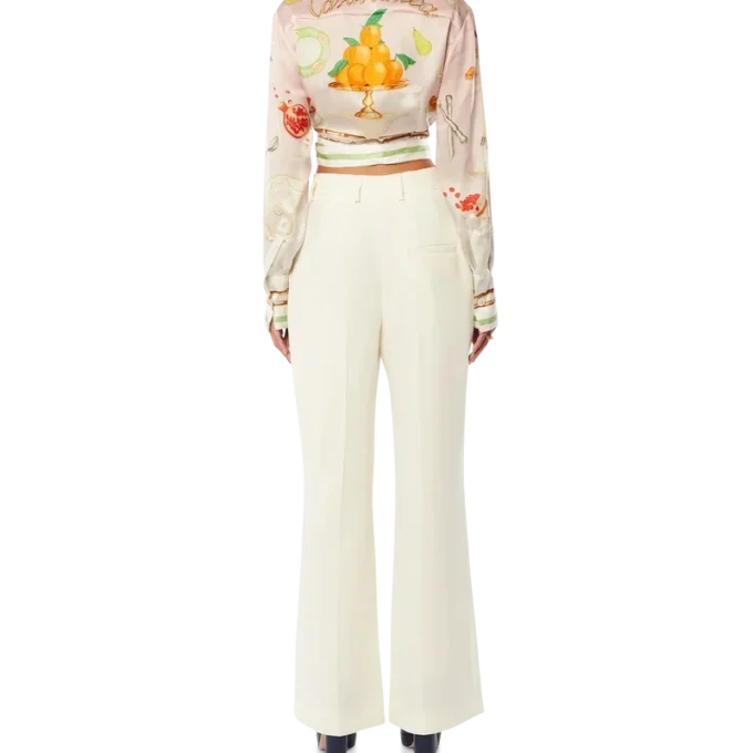 Blusa com corte cruzado Ne Pas Deranger