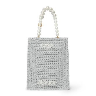 Bolsa Mini Crochet Pearl
