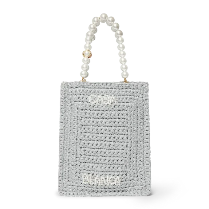 Bolsa Mini Crochet Pearl