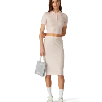 Bolsa Mini Crochet Pearl