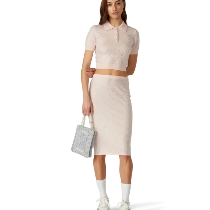 Bolsa Mini Crochet Pearl