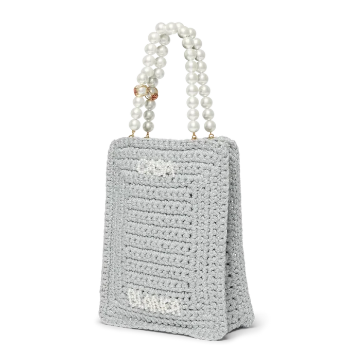 Bolsa Mini Crochet Pearl