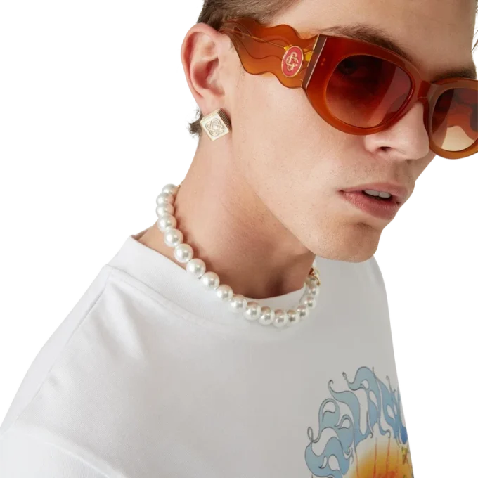 Brincos de logótipo Monogram