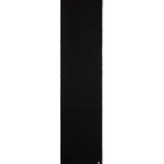 Cachecol de lã com canelado