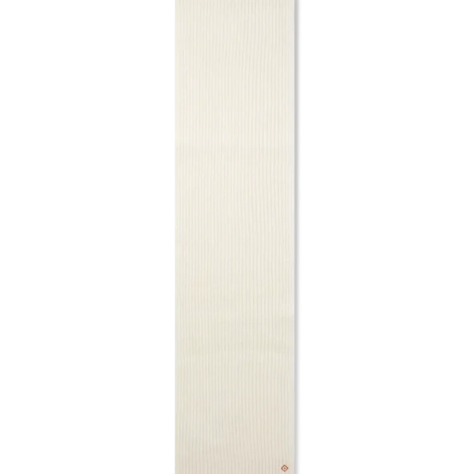 Cachecol de lã com canelado Cachecol de lã com canelado