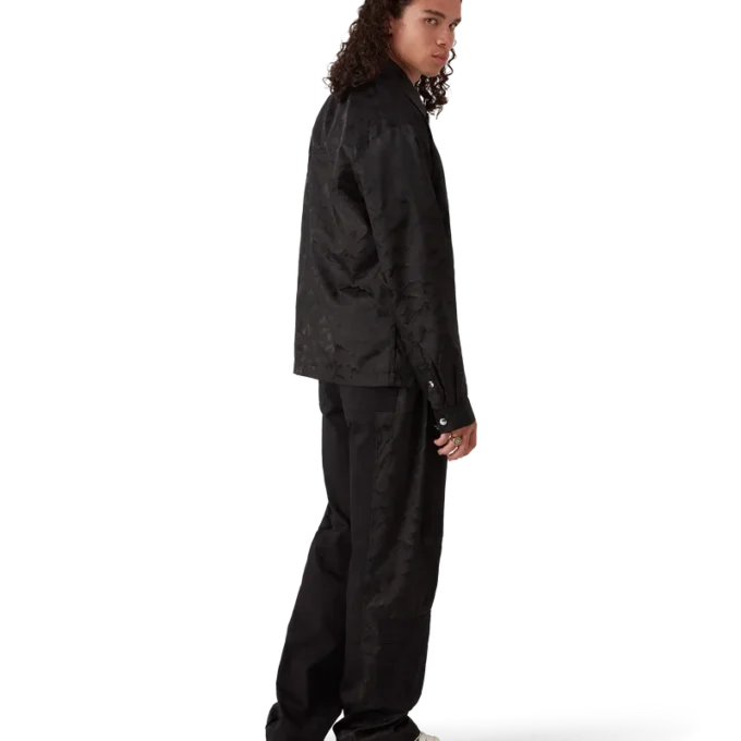 Calças Cargo em Nylon com Padrão Camuflado de Montanha