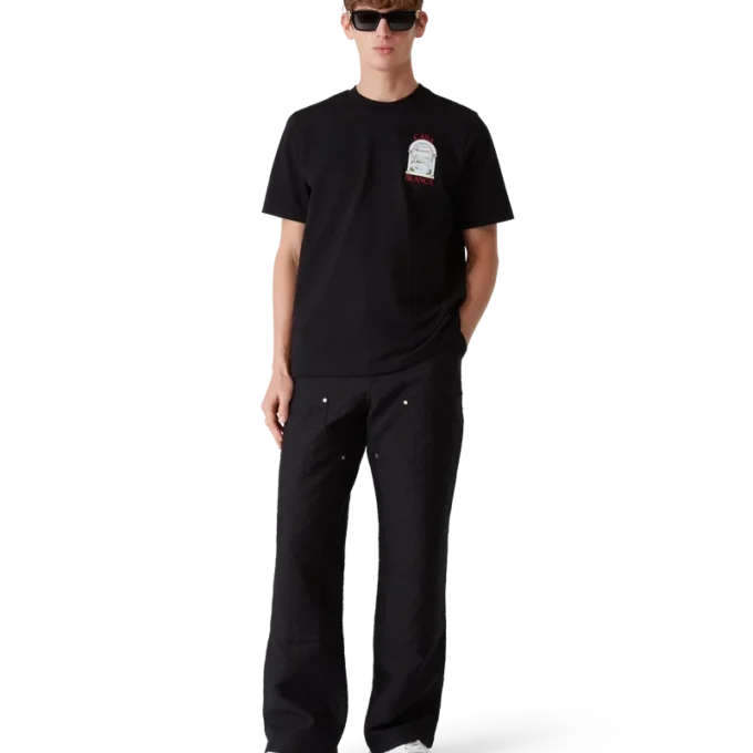 Calças Cargo Jacquard