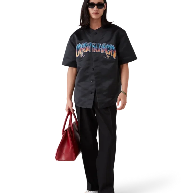 Calças Chino com pregas