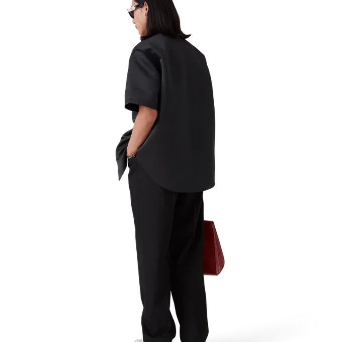 Calças Chino com pregas