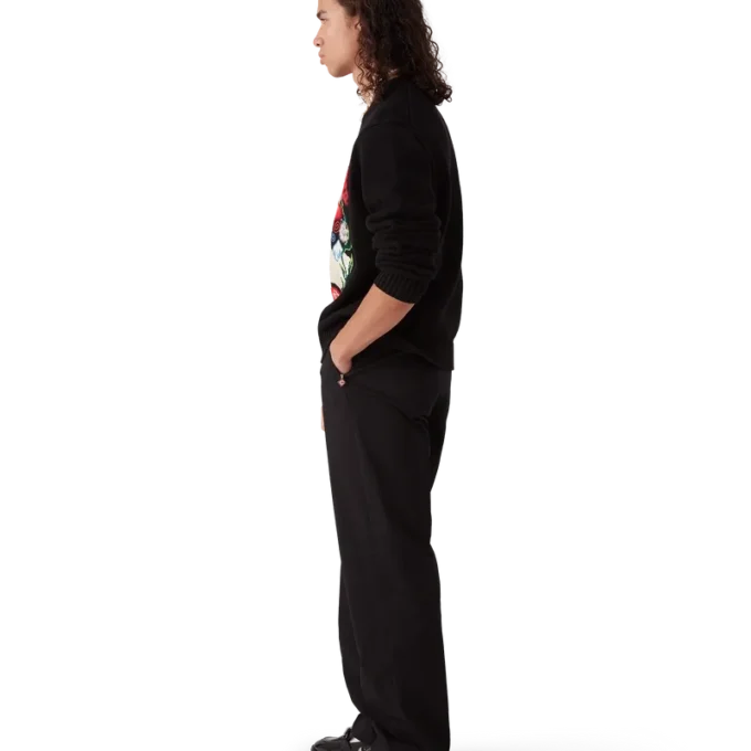 Calças chino de algodão