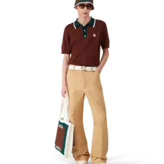 Calças de Algodão Chino