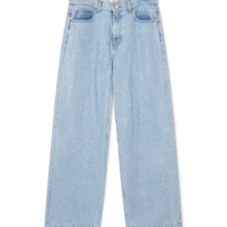 Calças de ganga com cristais