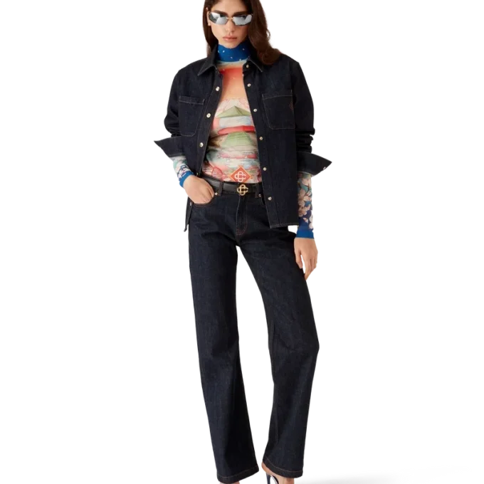 Calças de ganga Laurel Selvedge