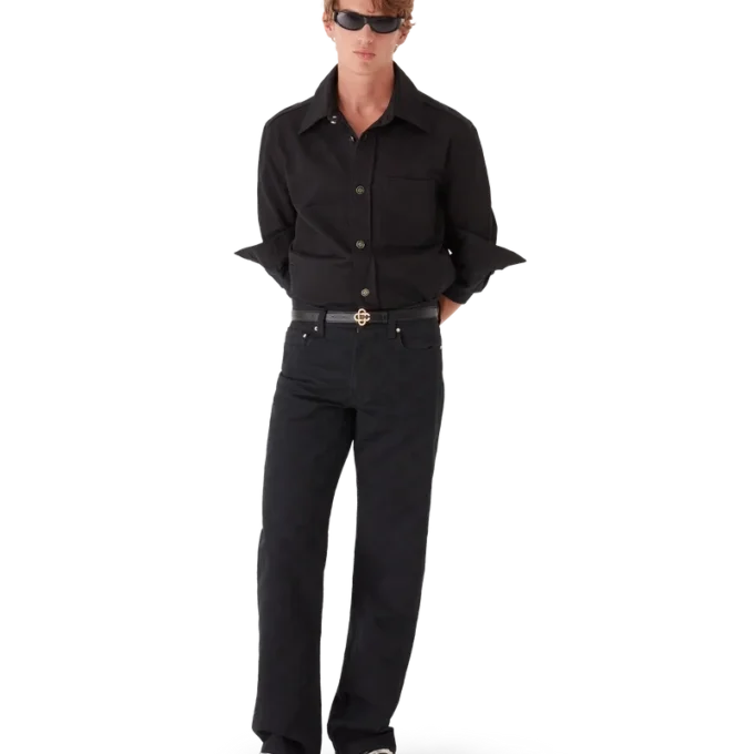 Calças de ganga Monogram de perna reta