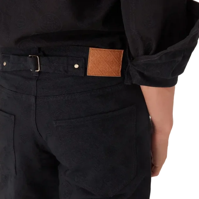 Calças de ganga Monogram de perna reta