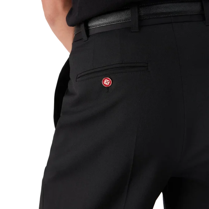 Calças de Lã com Pregas Calças de Lã com Pregas