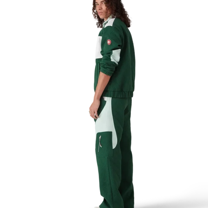 Calças de malha jacquard com monograma