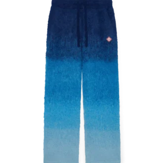 Calças de mohair com degradê