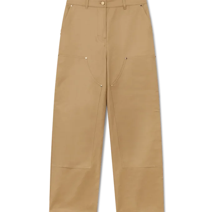 Calças de trabalho em algodão