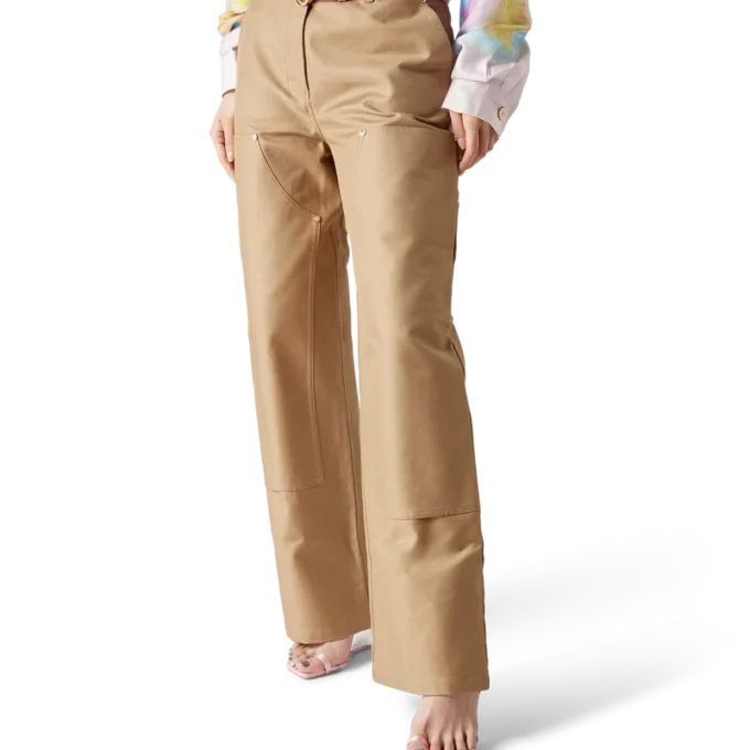 Calças de trabalho em algodão