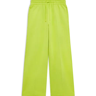 Calças de treino com bainha aberta