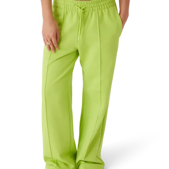 Calças de treino com bainha aberta