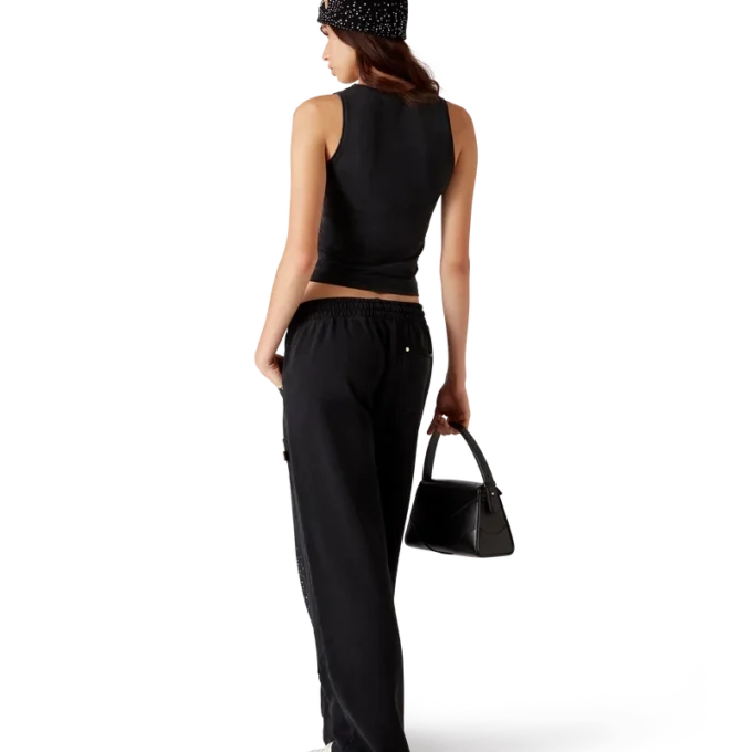 Calças de treino com cristais La Pramonition