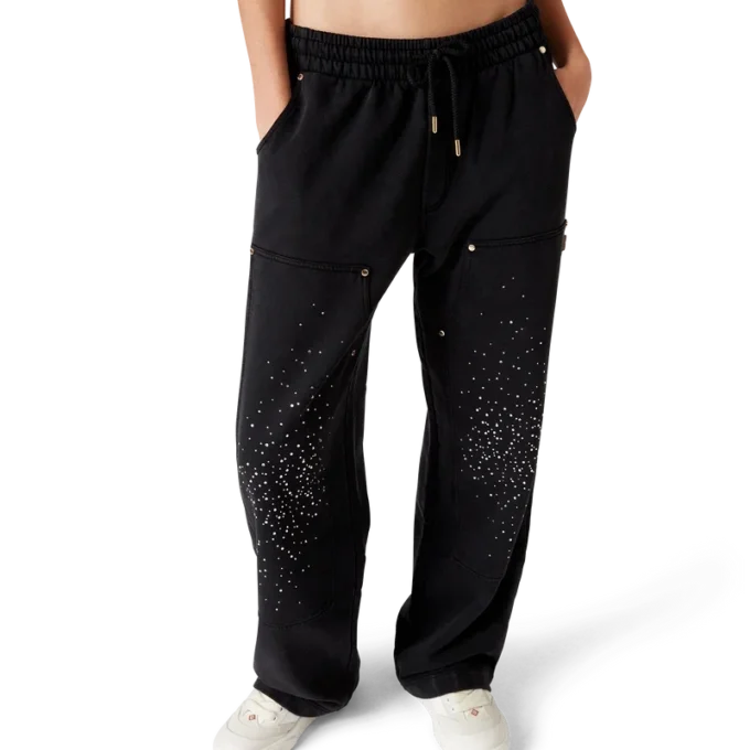 Calças de treino com cristais La Pramonition