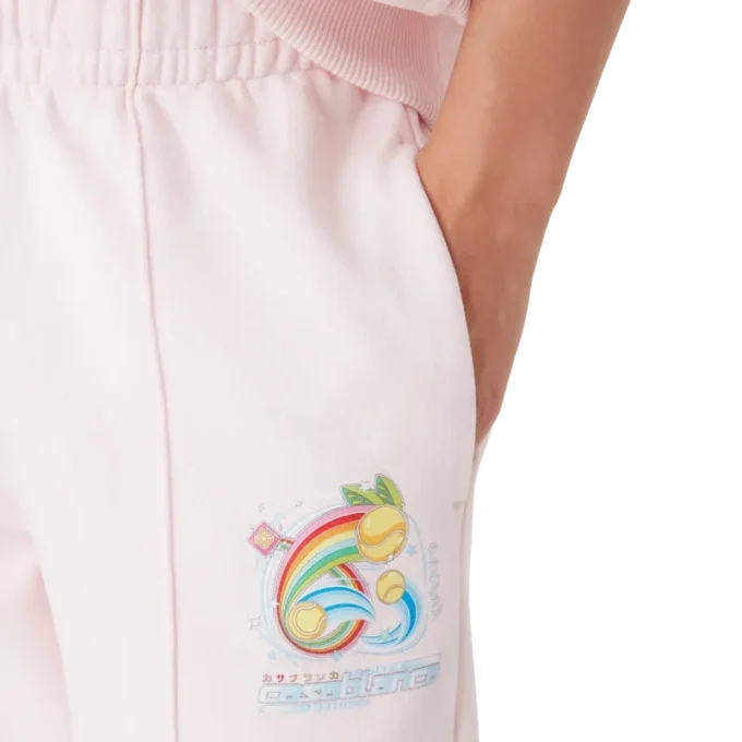 Calças de treino Manga Tennis Ball com bainha aberta