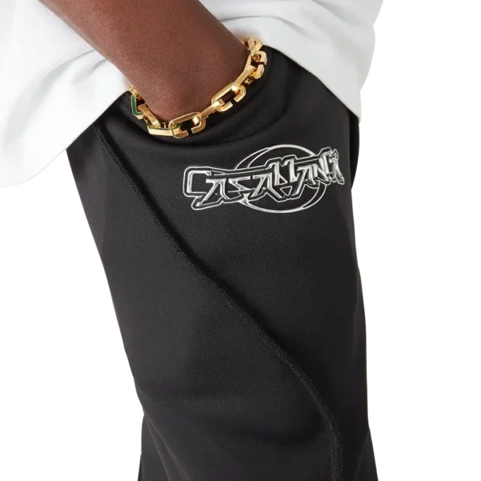 Calças de treino oversized com painéis