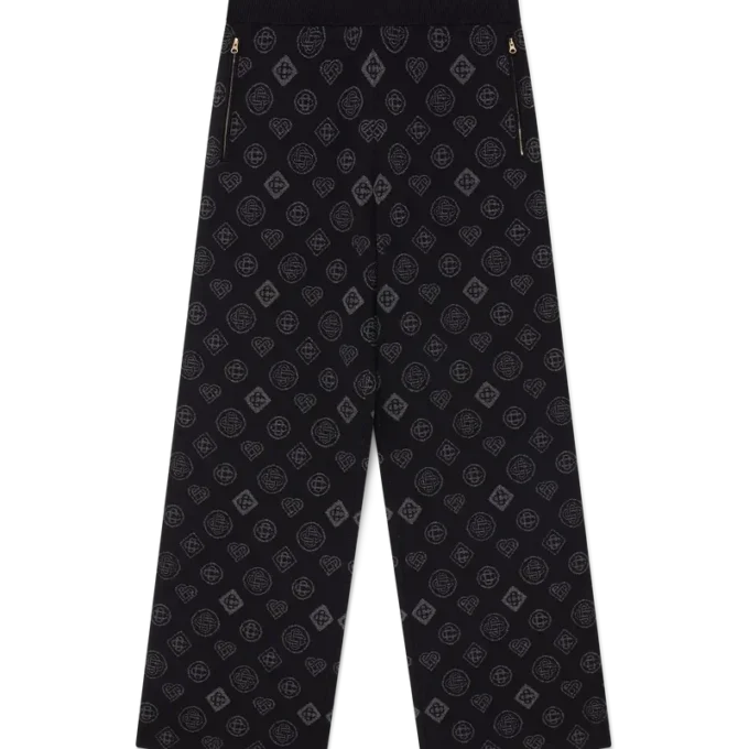 Calças Jacquard Monograma Calças Jacquard Monograma