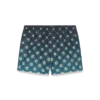 Calções de banho com monograma preto degradê