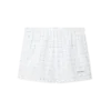 Calções de banho com padrão xadrez de ténis Calções de banho com padrão xadrez de ténis