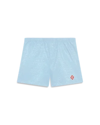 Calções de banho em jacquard Monogram