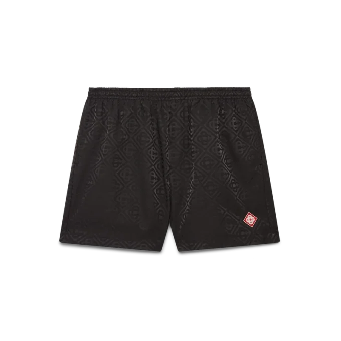 Calções de banho em jacquard Monogram Calções de banho em jacquard Monogram