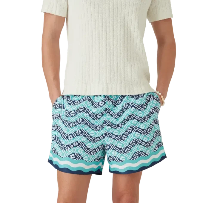 Calções de banho Monogram Wave