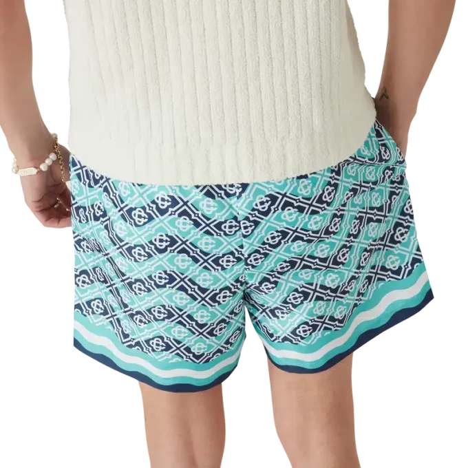Calções de banho Monogram Wave