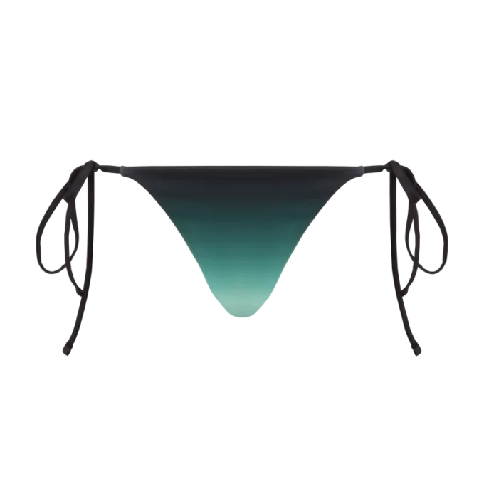 Calções de biquíni com efeito gradiente