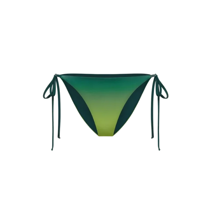 Calções de biquíni com efeito gradiente