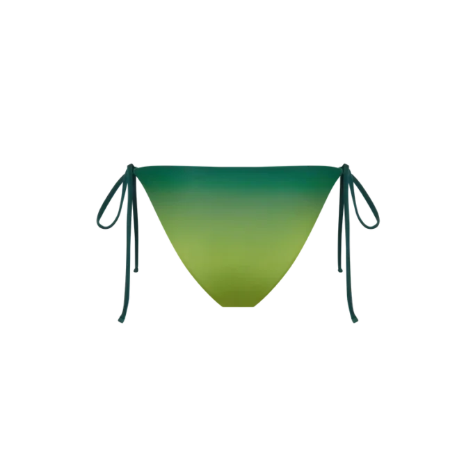 Calções de biquíni com efeito gradiente