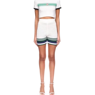 Calções de croché Tennis