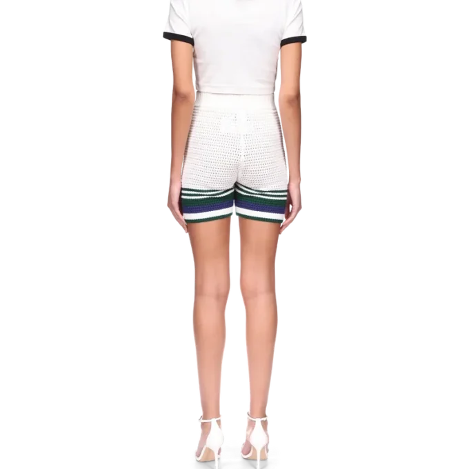 Calções de croché Tennis