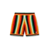 Calções de felpo às riscas Calções de felpo às riscas