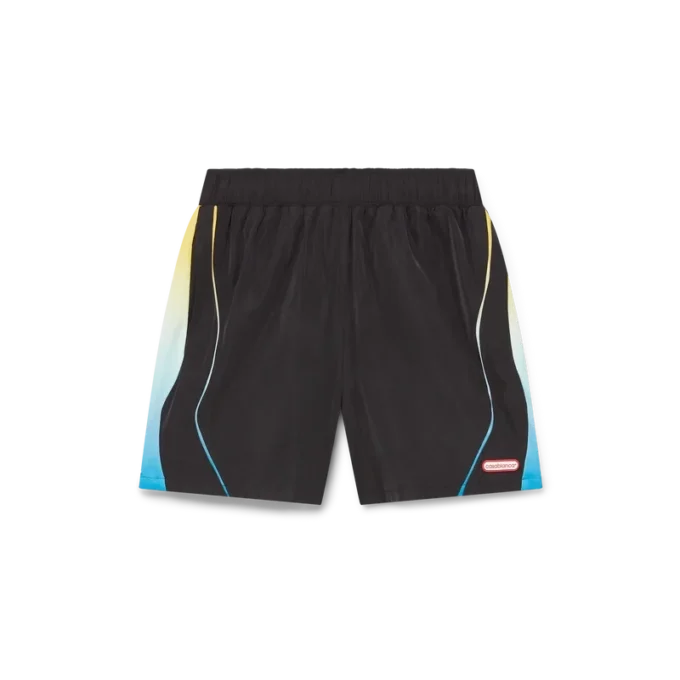 Calções de futebol com efeito gradiente