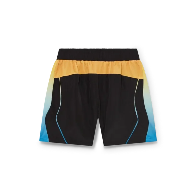 Calções de futebol com efeito gradiente