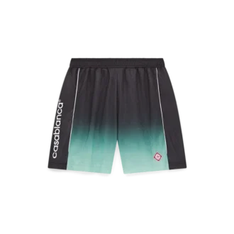 Calções de futebol em jacquard com monograma em degradê